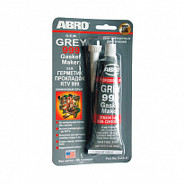 ABRO герметик прокладок СЕРЫЙ силиконовый 999 9-AB-R 85г 1/12шт